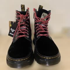 ken41372 Dr. Martens ワークブーツ ブラック/レッド ken41372様専用 Dr. Martens ワークブーツ ブラック/レッド - メルカリ