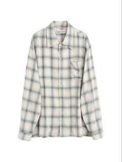 OURLEGACY 26SS EVERY SHIRT 46オンブレチェックシャツ
