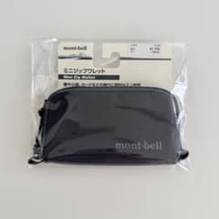 mont-bell モンベルミニジップワレット グレー GY 新品未使用のサムネイル