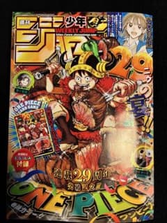 週刊少年ジャンプ連載29周年突破記念！！！ モンキー•D•ルフィとじ込み付録有りのサムネイル