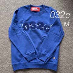 美品】032c スウェット トレーナー ブルー M - メルカリ