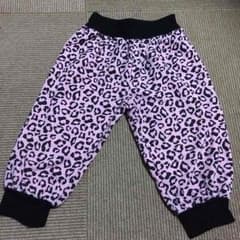 ピンクヒョウ柄サルエルパンツのサムネイル
