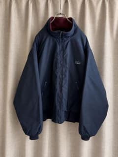 80s USA製 L.L.Bean ナイロンジャケット ネイビーのサムネイル