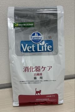 新品未開封】Farmina Vet Life 消化器ケア 高繊維 猫用 2kg - メルカリ