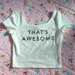 H&M ショート丈Tシャツのサムネイル