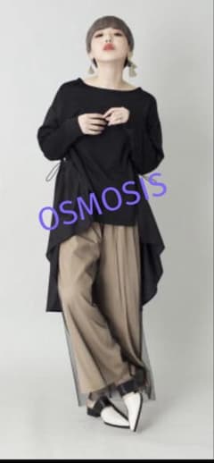 オズモーシスOSMOSISチュールレイヤードパンツ タグ付き【値下げしました】のサムネイル