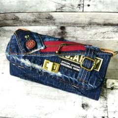 デニムリメイク長財布 - メルカリ