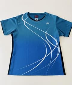 YONEX バドミントン レディース ゲームシャツ ブルー O - メルカリ