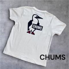 お値下げ✨CHUMS チャムス バックプリント Tシャツ 白 レディース L