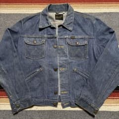 Wrangler（ラングラー）デニムジャケット70~71年「初期黒タグ」濃紺 m72140120079_1.jpg?1777550611