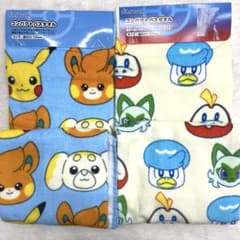 7r528 新品 ポケットモンスター コンパクトバスタオル 2枚セット
