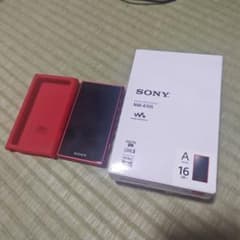 SONY NW-A105 ウォークマン 16GB レッド カバー付ジャンク - メルカリ