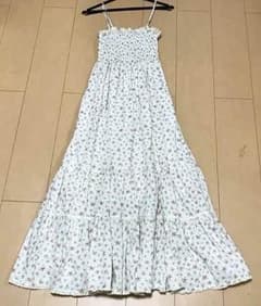 スナイデル★ガーゼコットンマキシロングワンピース小花柄マーキュリーザラジルのサムネイル