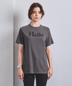 マディソンブルーHELLO Tシャツ GRAY 01 MADISONBLUE マディソンブルー♡Hello Tシャツ 01 グレー - メルカリ