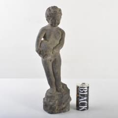 ブロンズ像　少年像　人物像　置物　高さ約43cm　重さ約3kg　M　R7251 ブロンズ像 少年像 人物像 置物 高さ約43cm 重さ約3kg M R7251 - メルカリ