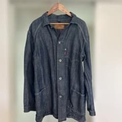 Levi's 70740 リーバイス カバーオール M デニム インディゴ 古着