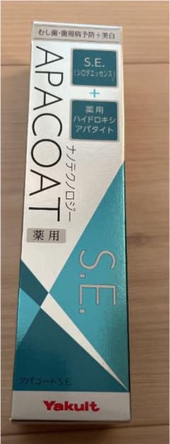 アパコート 薬用アパコート S.E. ナノテクノロジー 120gのサムネイル