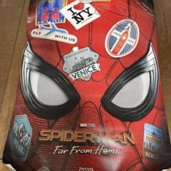 スパイダーマン 前売り券特典ポスター、ムビチケセット マーベル洋画 