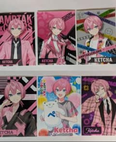 AMPTAKxCOLORS KETCHA ブロマイド 6枚セットのサムネイル