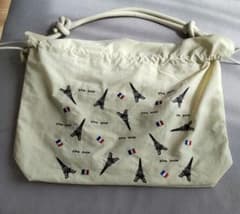 q bag paris lier リエ 巾着バッグ 未使用品 - メルカリ