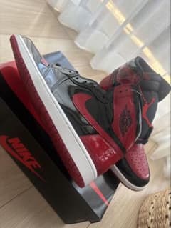 NIKE AIR JORDAN 1 HIGH OG "PATENT BRED"のサムネイル