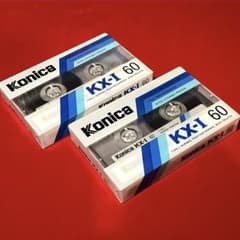 Konica KX-I 60 カセットテープ 2本セット ノーマル KX-1 - メルカリ