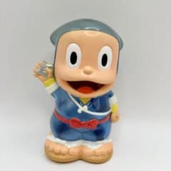 忍者ハットリくん 平成レトロ バンプレスト クリアタイプ / ソフビ 貯金箱のサムネイル