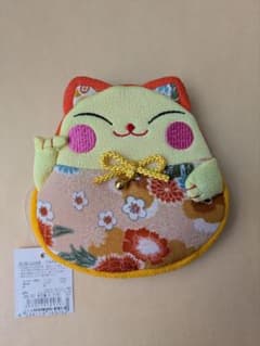 招喜屋 招き猫 ポーチ ちりめん 和柄のサムネイル