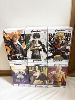 まとめ売り 6点 Grandista プライズフィギュア 一護 リヴァイ 爆豪