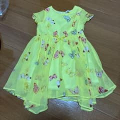 H&M ベビー ワンピース 90cm 蝶々柄のサムネイル
