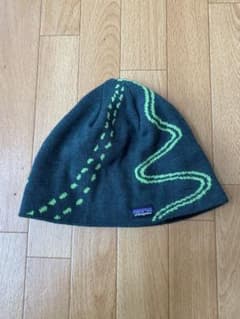 再出品！　パタゴニア　ビーニー　グリーン　LIVE SIMPLYのサムネイル