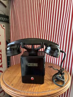 青柳フランス　アンティーク　壁掛け式　電話機 ベル　Telephone 青柳様専用フランス アンティーク 壁掛け式 電話機 ベル Telephone
