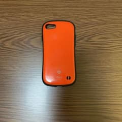 スマホケース　アイフェイス　オレンジ　SE  6s  7のサムネイル