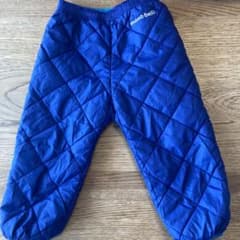 【mont-bell】ダウンパンツ リバーシブル(青 ネイビー) 90cmのサムネイル