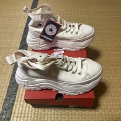 新品タグ付　正規品　CONVERSE ALL STAR 厚底 ハイカットのサムネイル