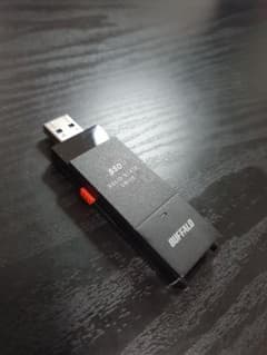 バッファロー SSD 外付け 1.0TB 小型 コンパクト ポータブル（箱なし）のサムネイル
