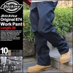 Dickies ワークパンツ チノパン ブラックのサムネイル