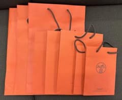 HERMES ショップ袋 ショッパー 8点のサムネイル