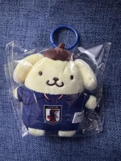 ポムポムプリン フィンガーマスコット むにゅぐるみ サッカー日本代表