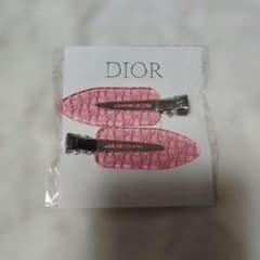 Dior ノベルティヘアクリップ2本セット ピンクのサムネイル