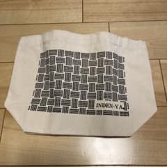 INDEN-YA 格子模様 トートバッグのサムネイル