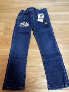ダブルビー　デニムパンツ　100  新品のサムネイル