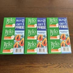 在庫残りわずか　belo papaya soap パパイヤ配合  135g×9個のサムネイル