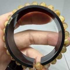 ◇ゴールド タイチン ルチル クォーツ パワーストーン 226 1582z