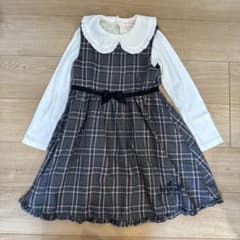 mezzo piano カットソーブラウス&ワンピースセット　130 usedのサムネイル