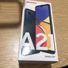 SAMSUNG GALAXY A21 64GB ブラック SCV49SKU U…のサムネイル