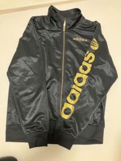 adidasジャージ　上　黒のサムネイル