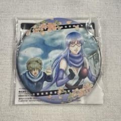 銀魂 缶バッジ 猿飛あやめ 服部全蔵 プライズ アミューズメント