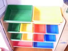 おもちゃ箱　ラック　おもちゃ収納のサムネイル