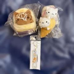 ノベルティ付き　にゃんにゃんにゃんこ　どらにゃんこぬいぐるみ＆ぶらさげぬいぐるみ